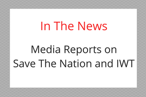 In the news - read media reports on Save The Nation and industrial wind turbines